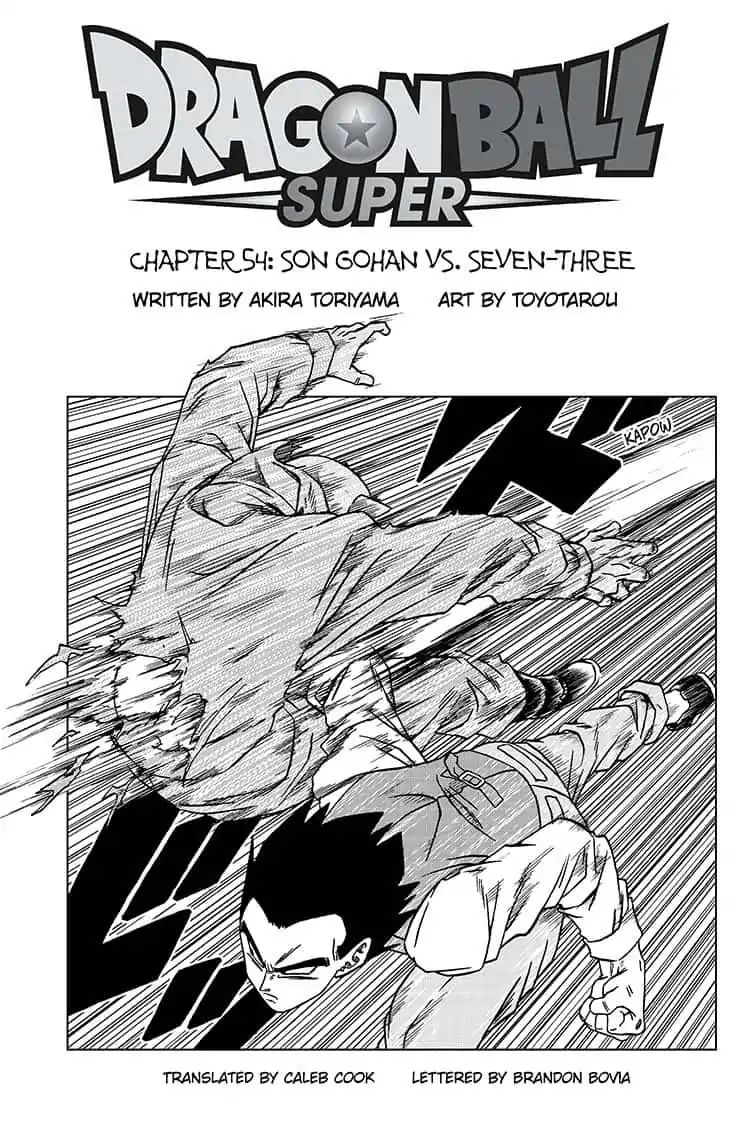 Dragon Ball Super, Chapter 54 image 01