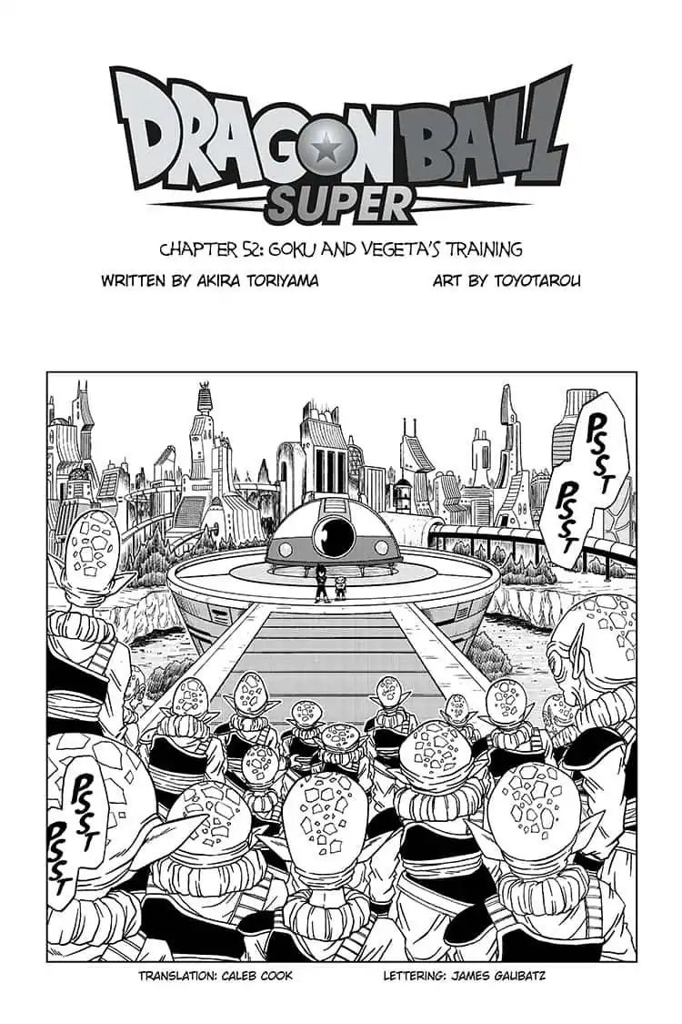 Dragon Ball Super, Chapter 52 image 01