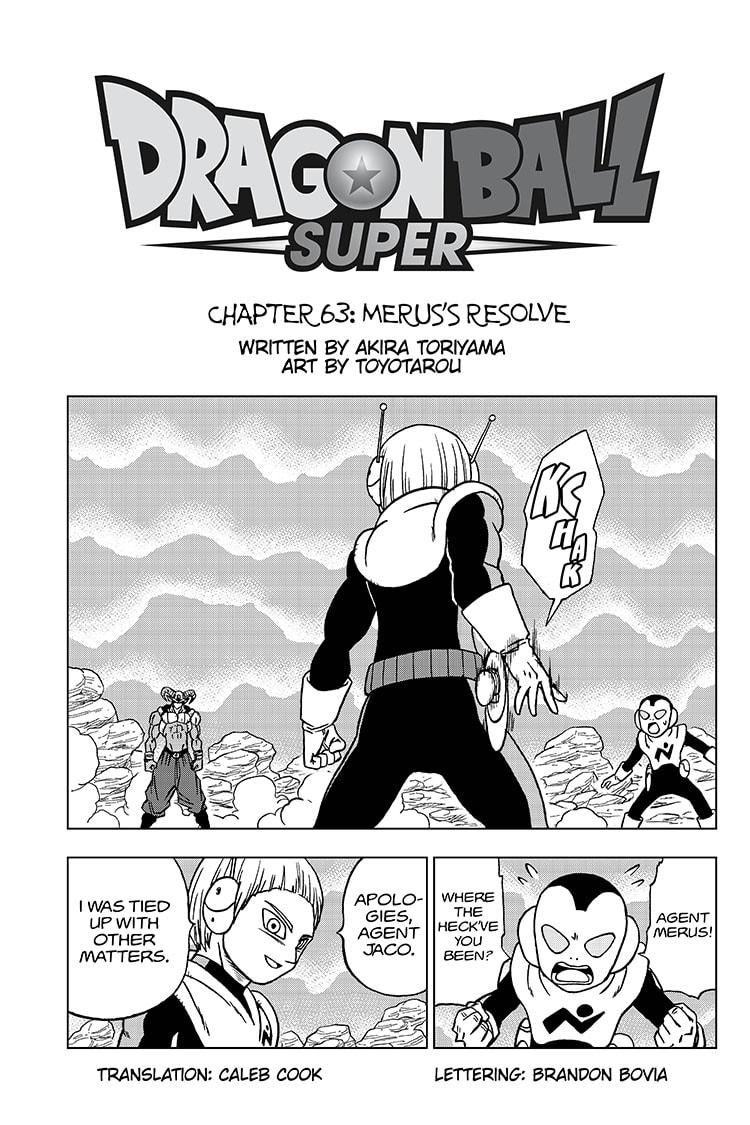 Dragon Ball Super, Chapter 63 image 01