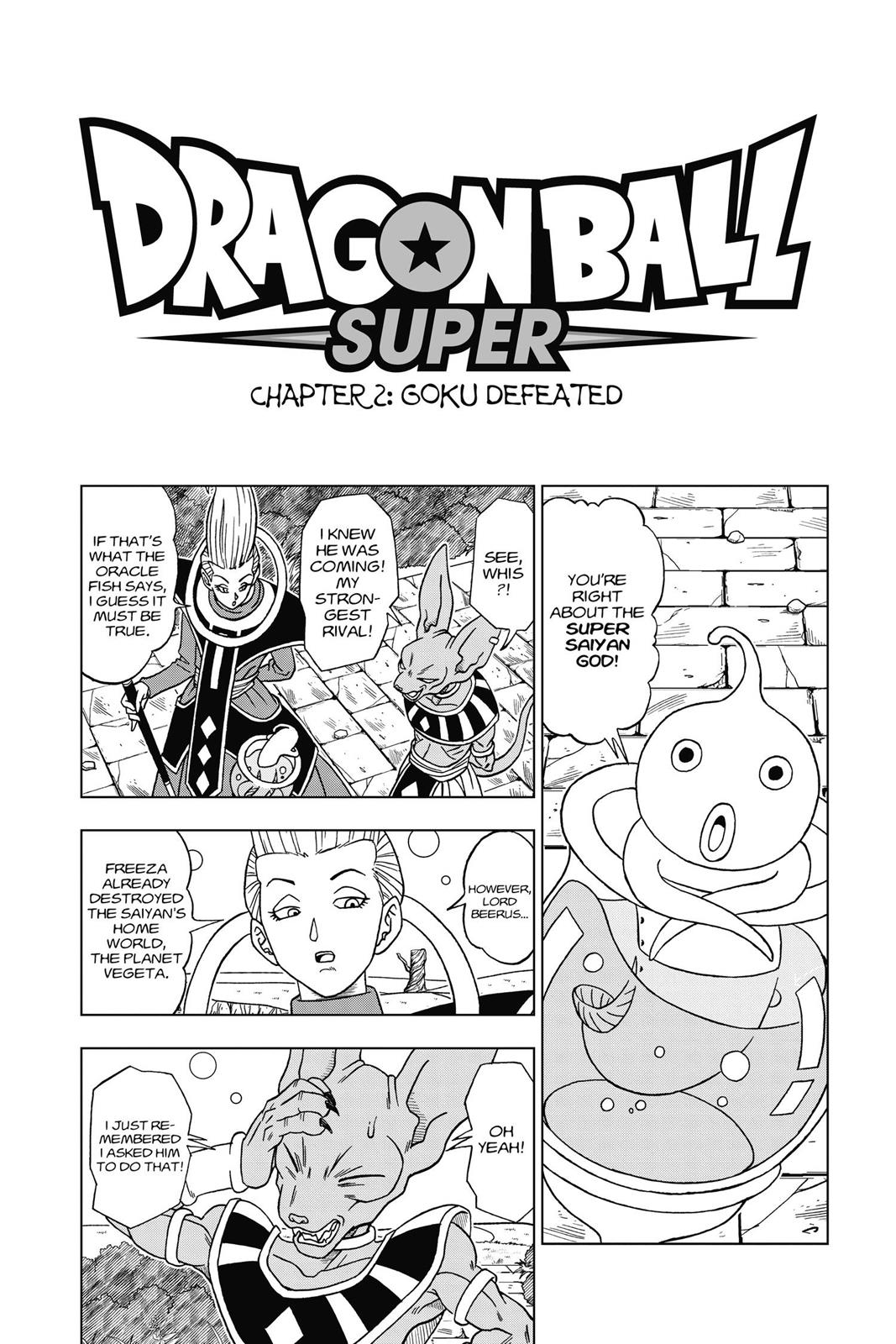 Dragon Ball Super, Chapter 2 image 01