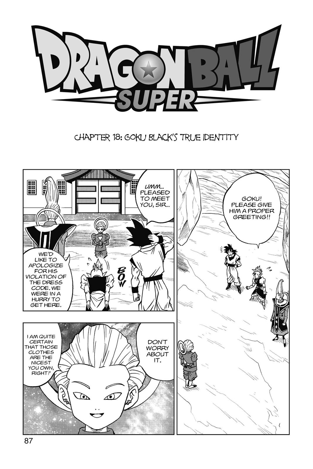 Dragon Ball Super, Chapter 18 image 01