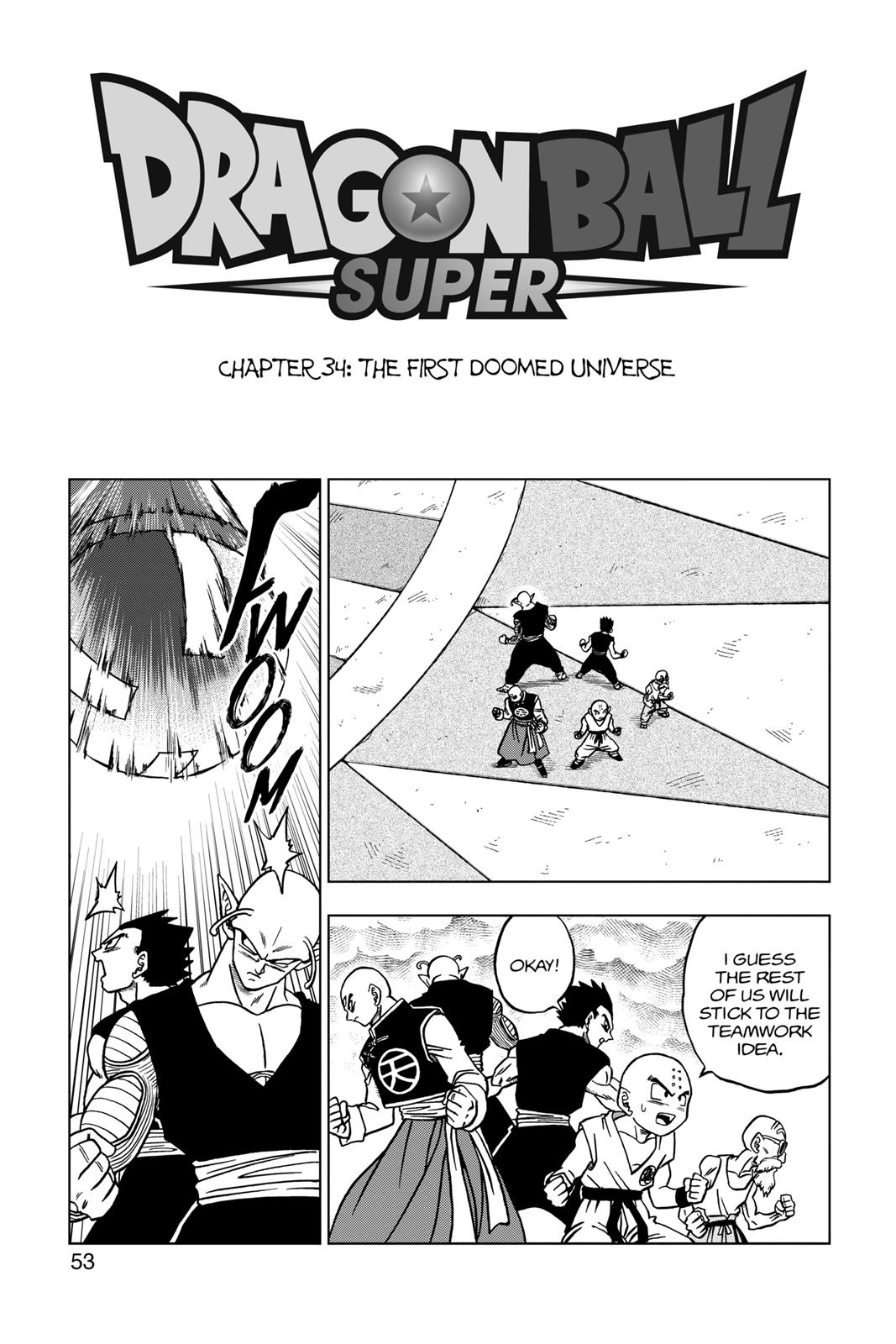 Dragon Ball Super, Chapter 34 image 01