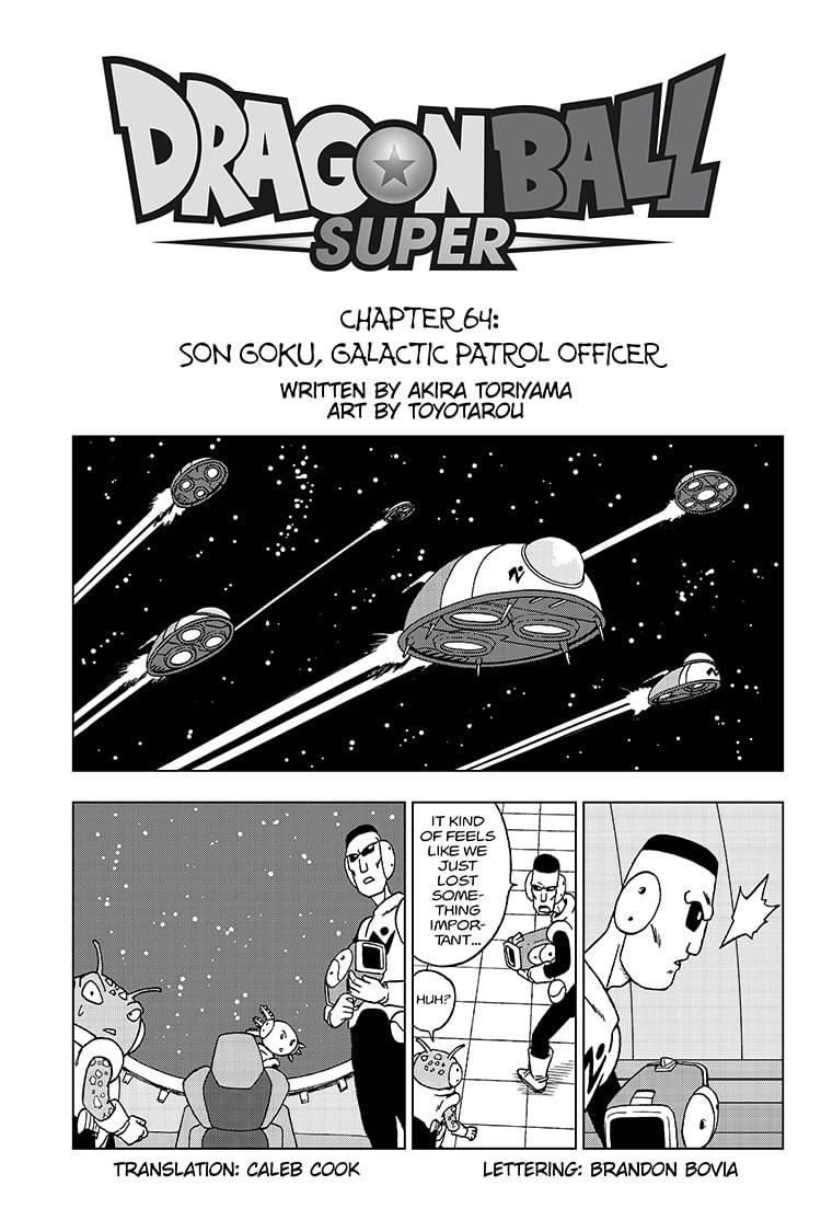 Dragon Ball Super, Chapter 64 image 01