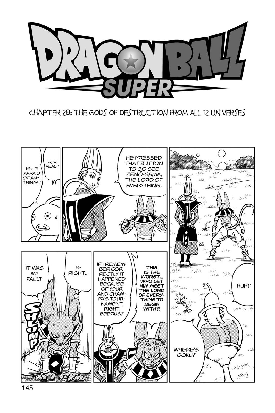Dragon Ball Super, Chapter 28 image 01