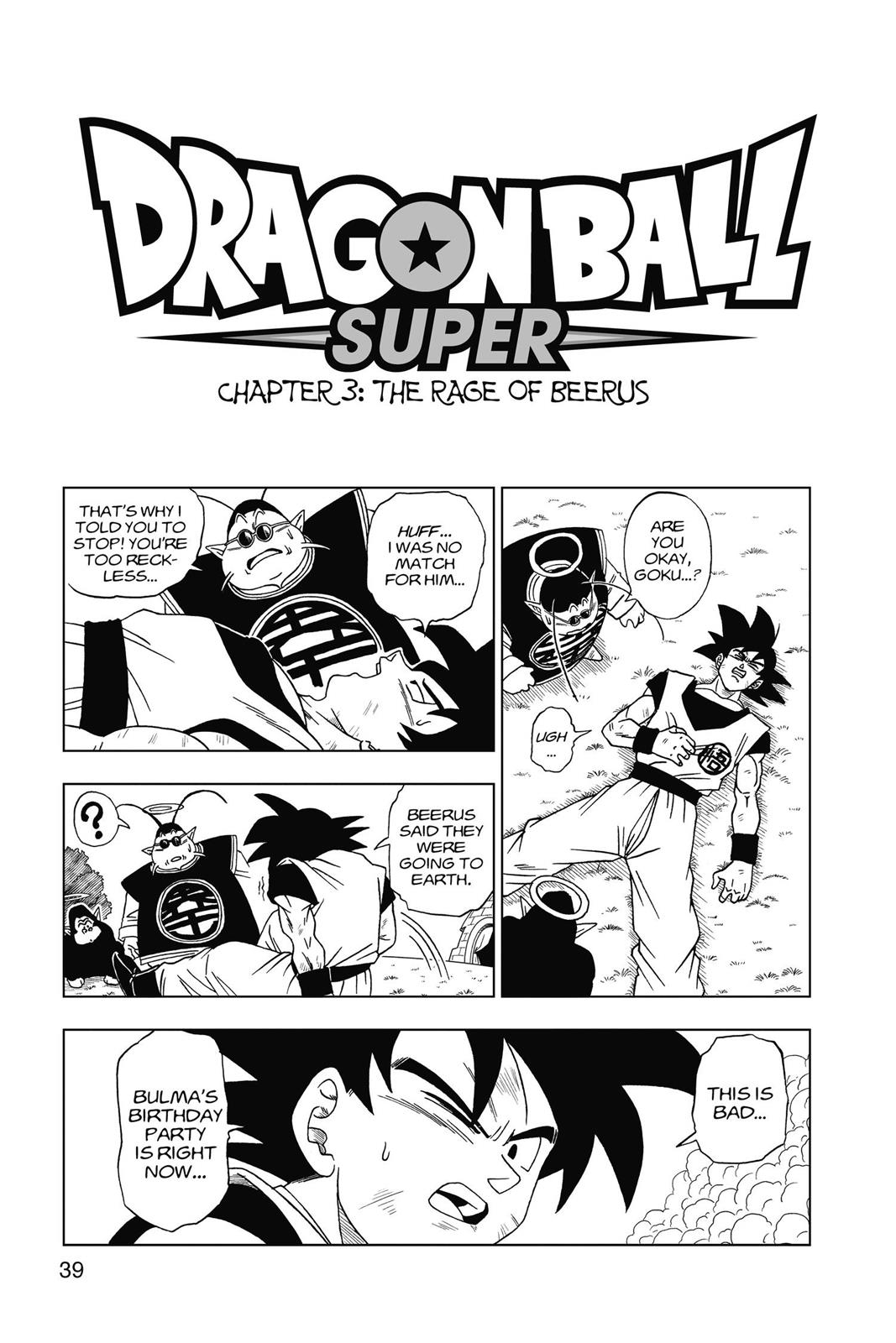 Dragon Ball Super, Chapter 3 image 01
