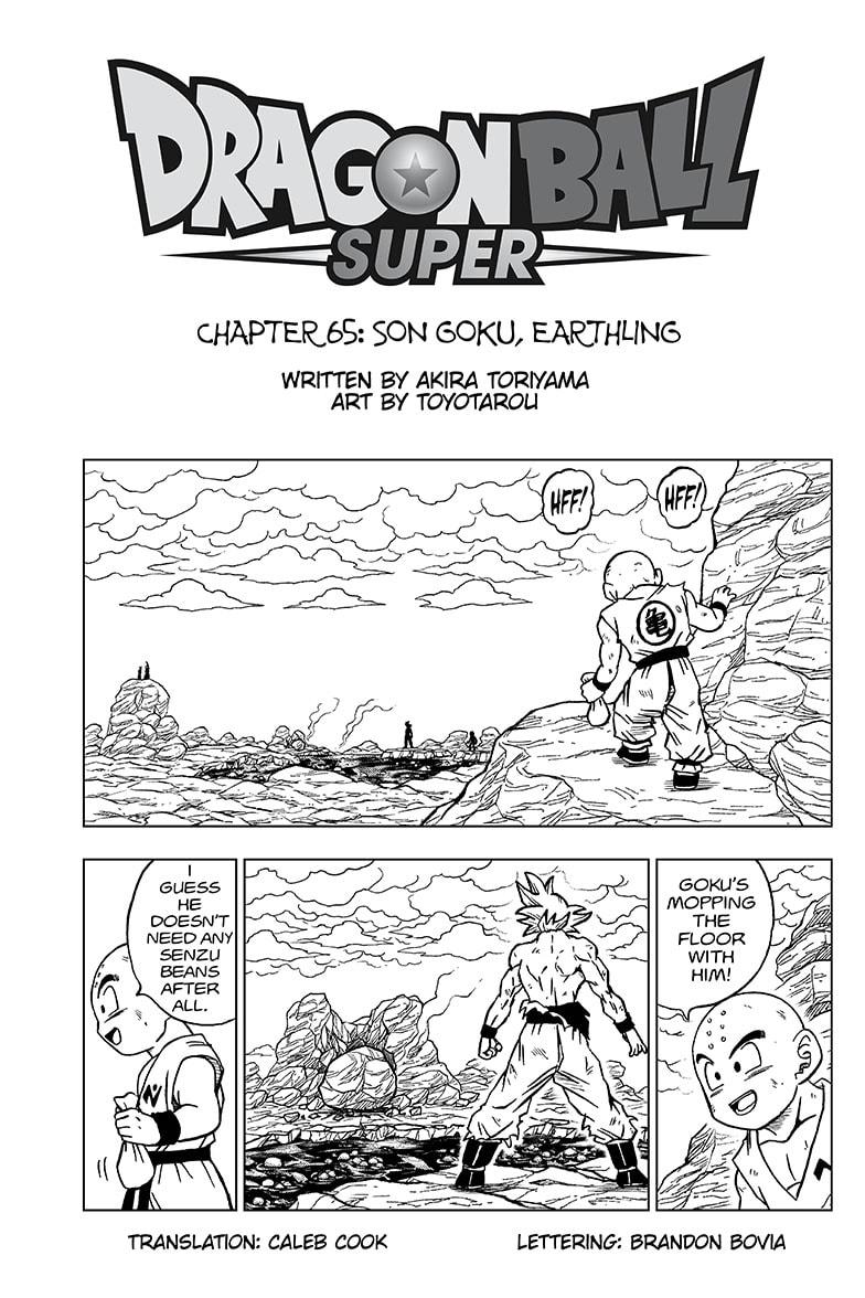 Dragon Ball Super, Chapter 65 image 01
