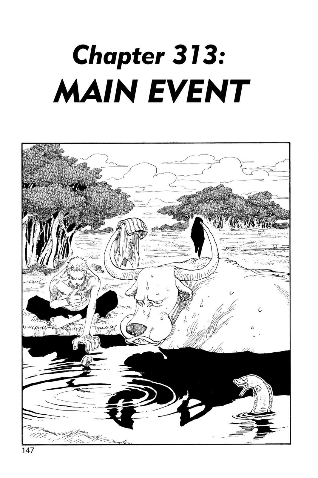 One Piece, Chapter 313 image 01