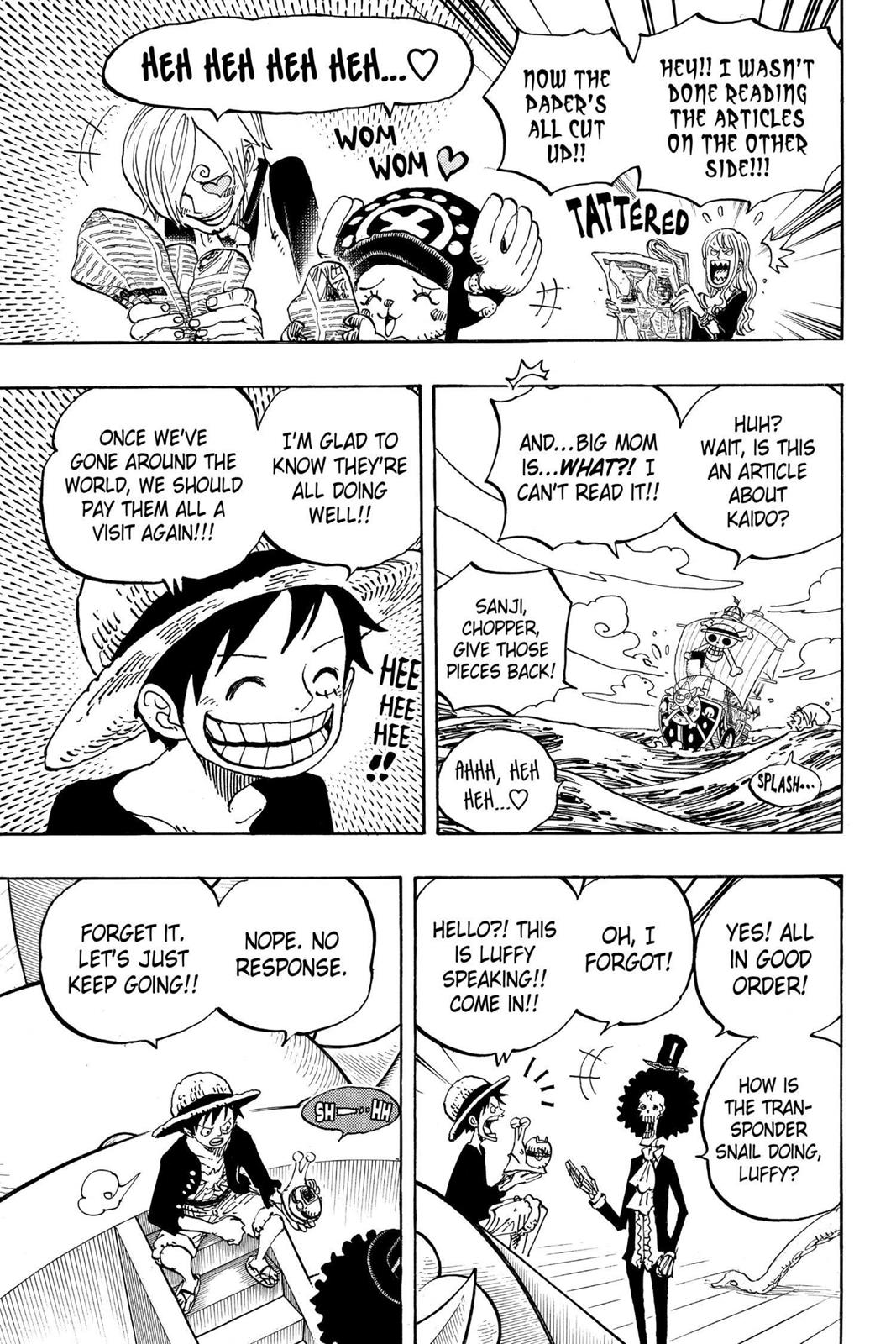 One Piece, Chapter 910 image 05