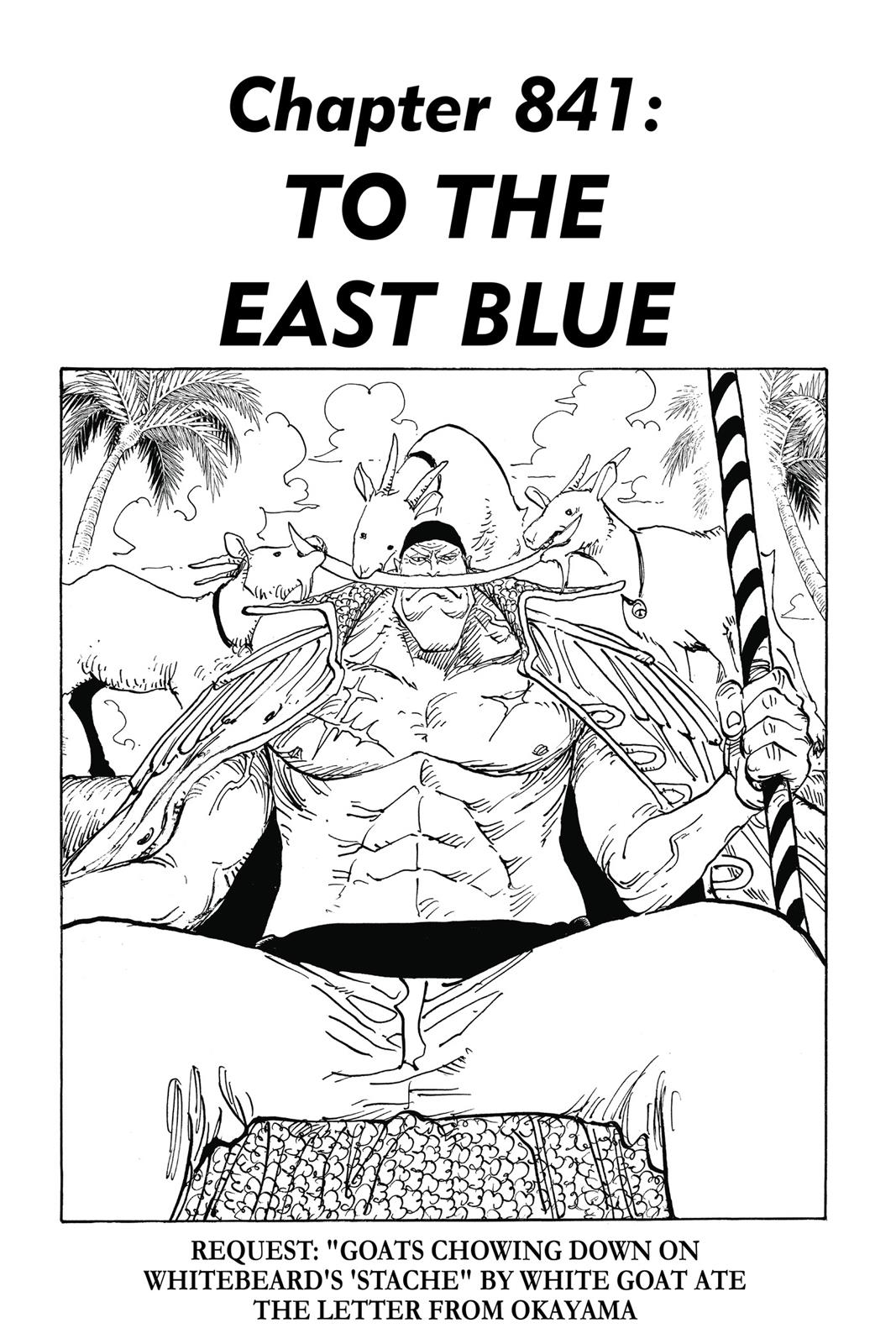 One Piece, Chapter 841 image 01