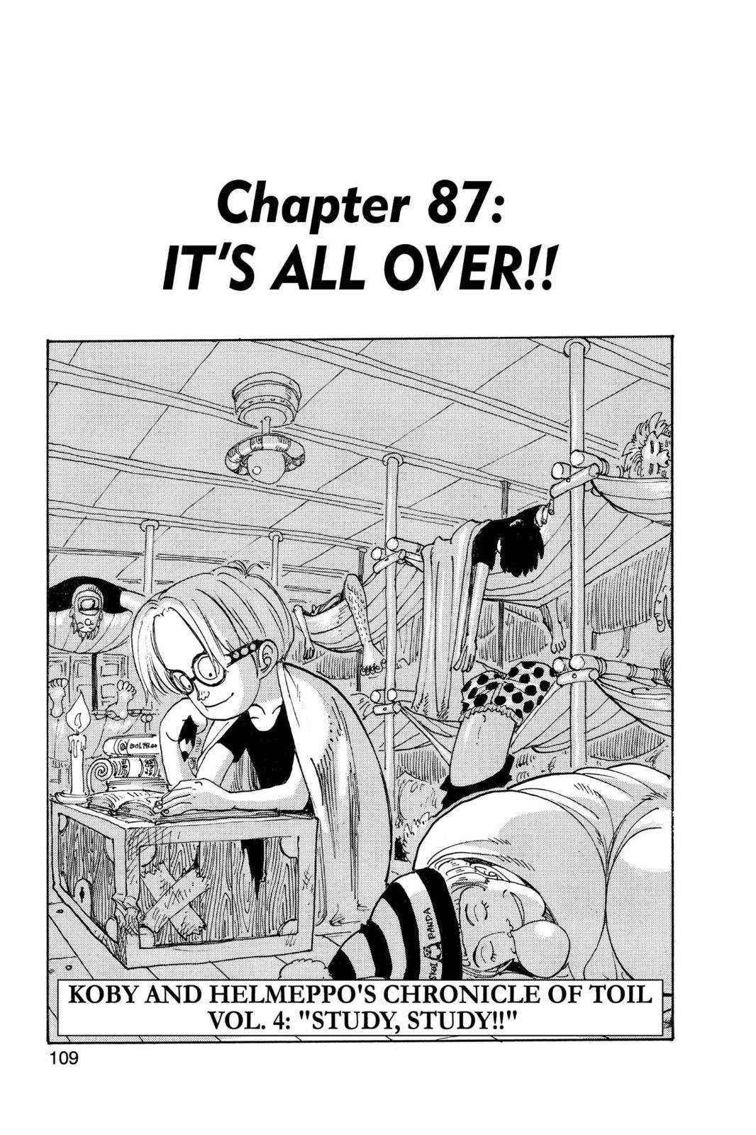 One Piece, Chapter 87 image 01