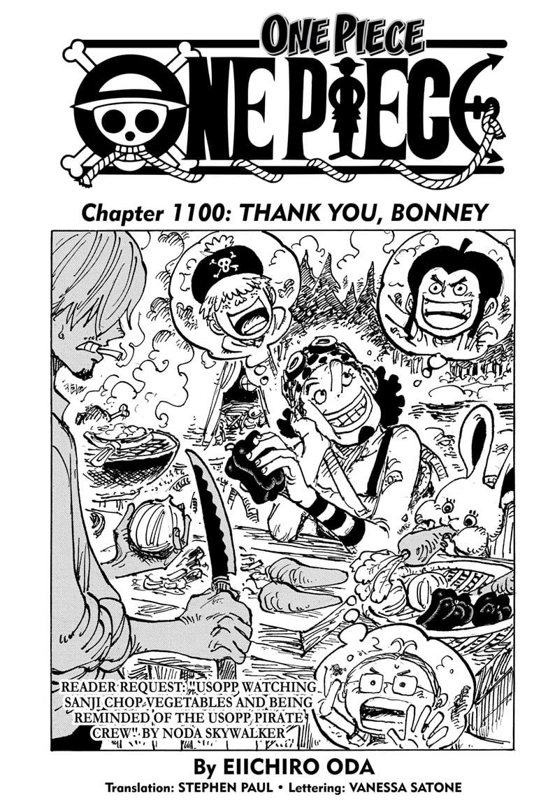 One Piece, Chapter 1100 image 01