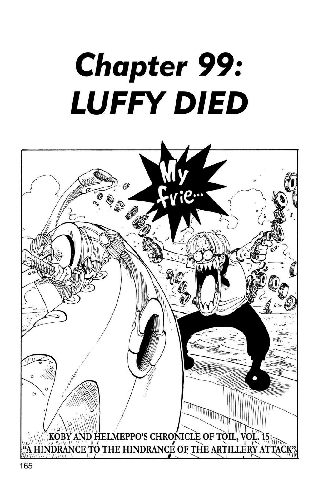 One Piece, Chapter 99 image 01