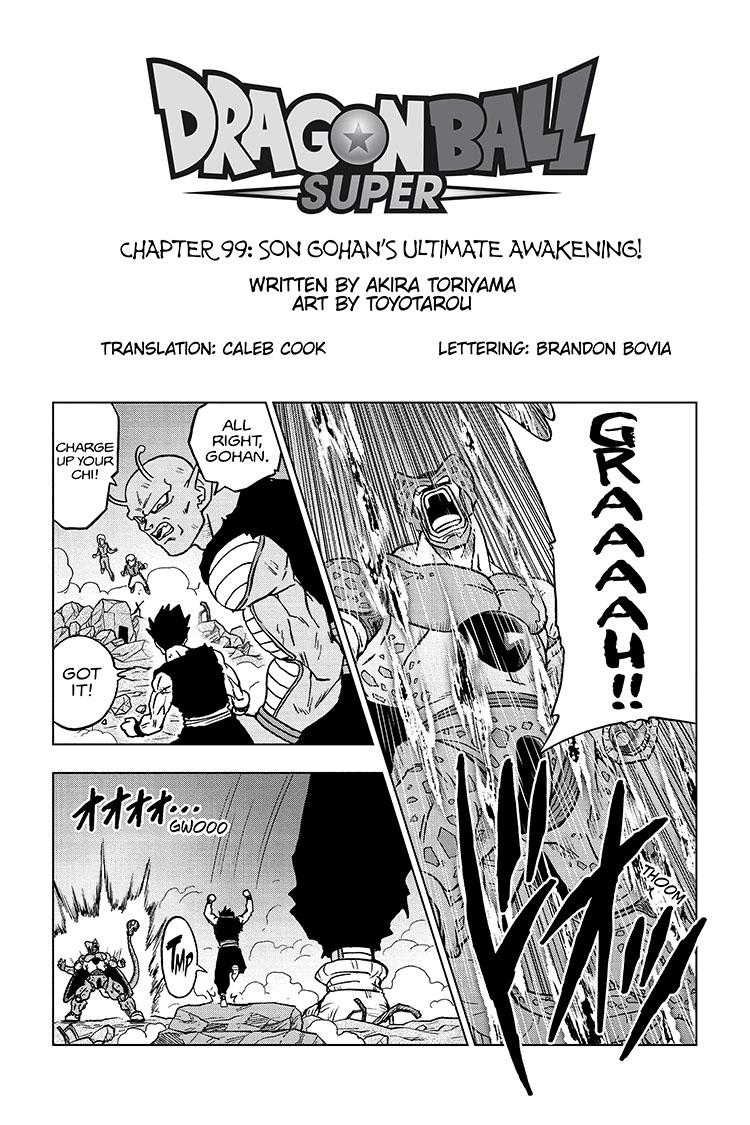 Dragon Ball Super, Chapter 99 image 01