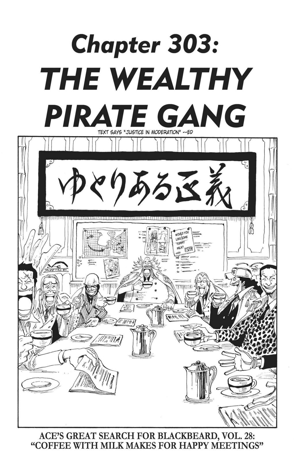 One Piece, Chapter 303 image 01