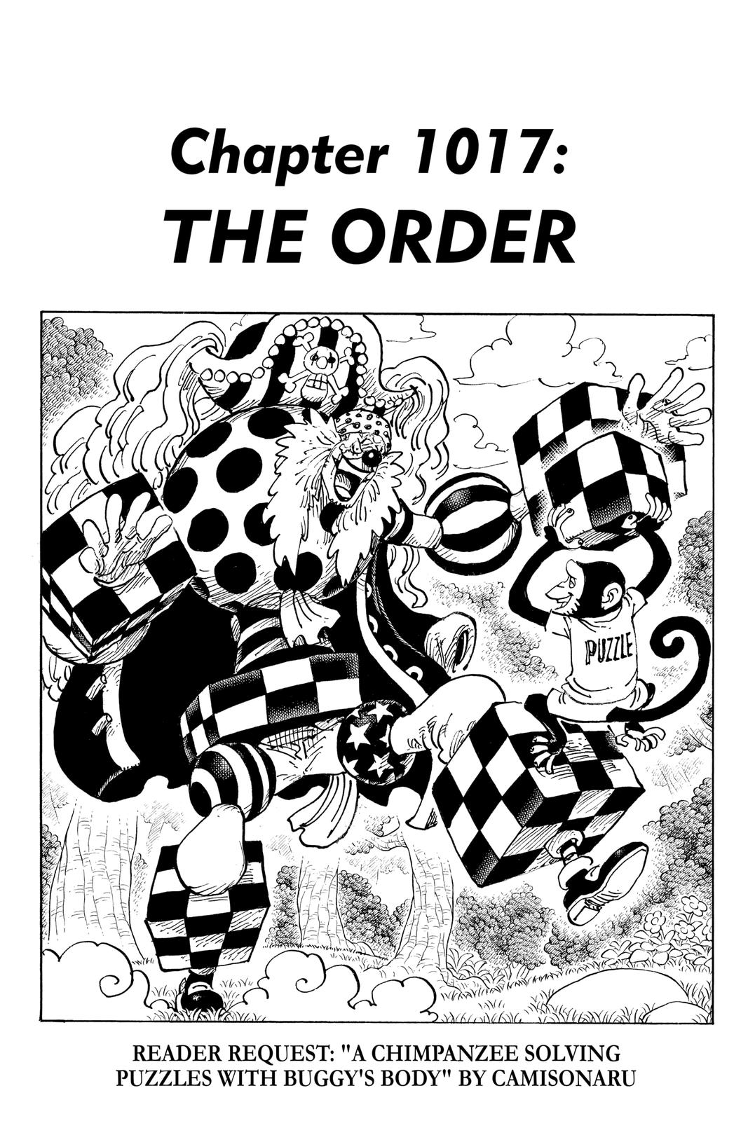 One Piece, Chapter 1017 image 01