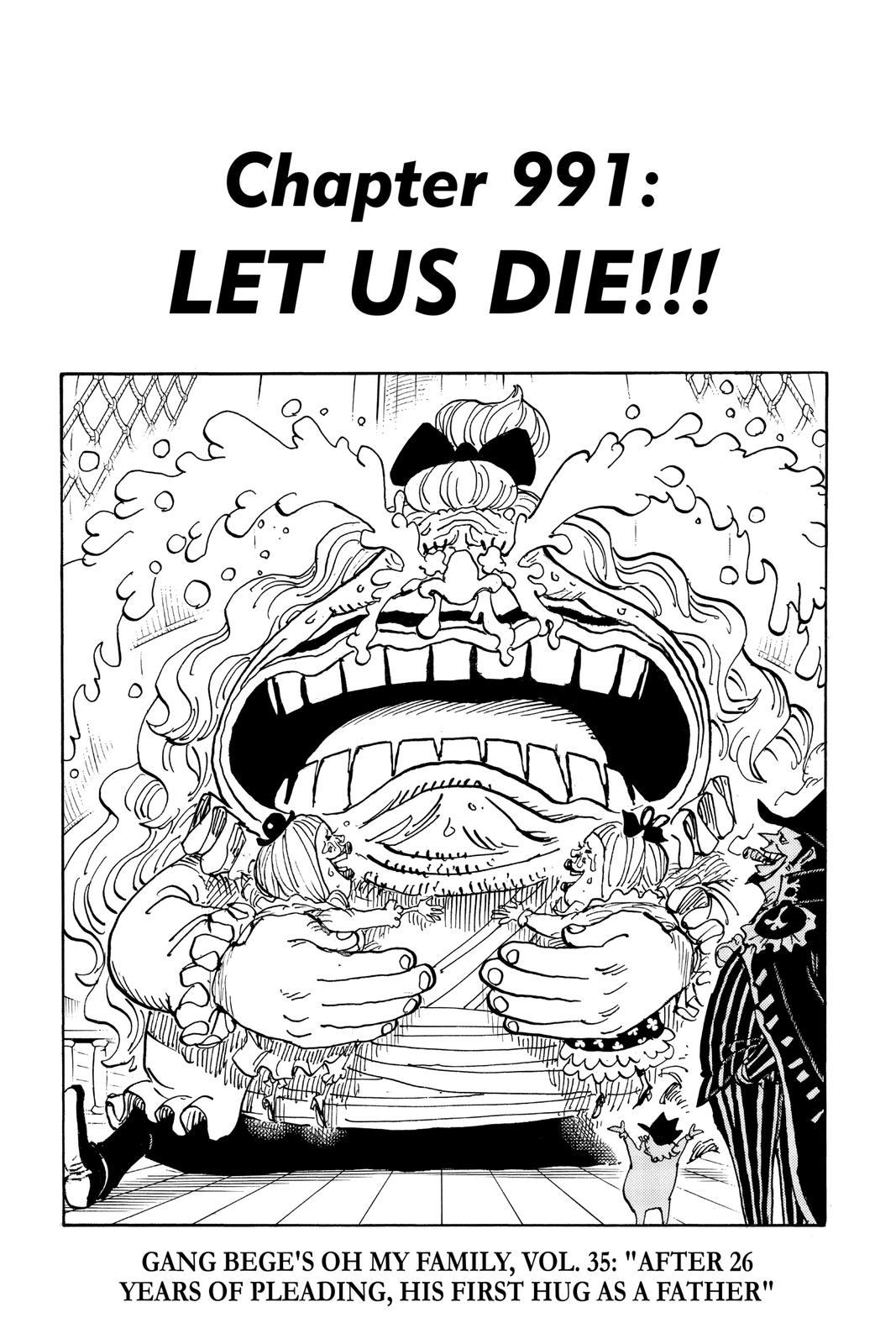 One Piece, Chapter 991 image 01