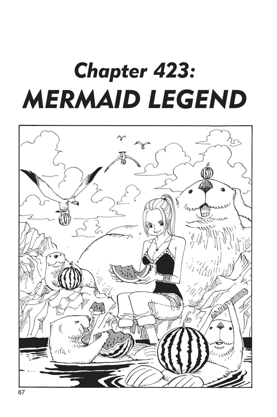 One Piece, Chapter 423 image 01