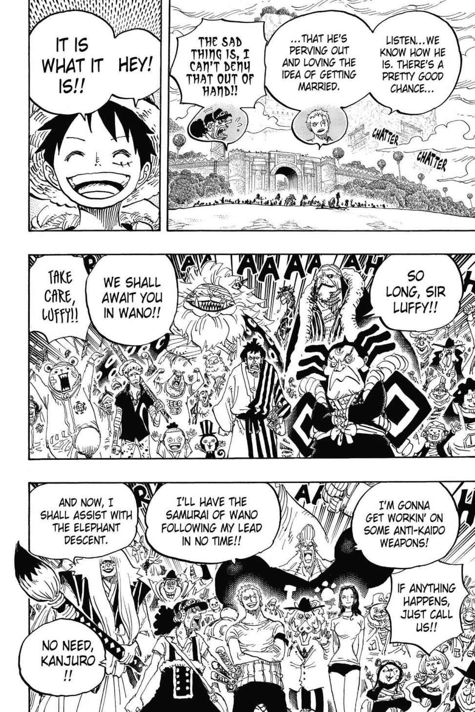 One Piece, Chapter 822 image 14