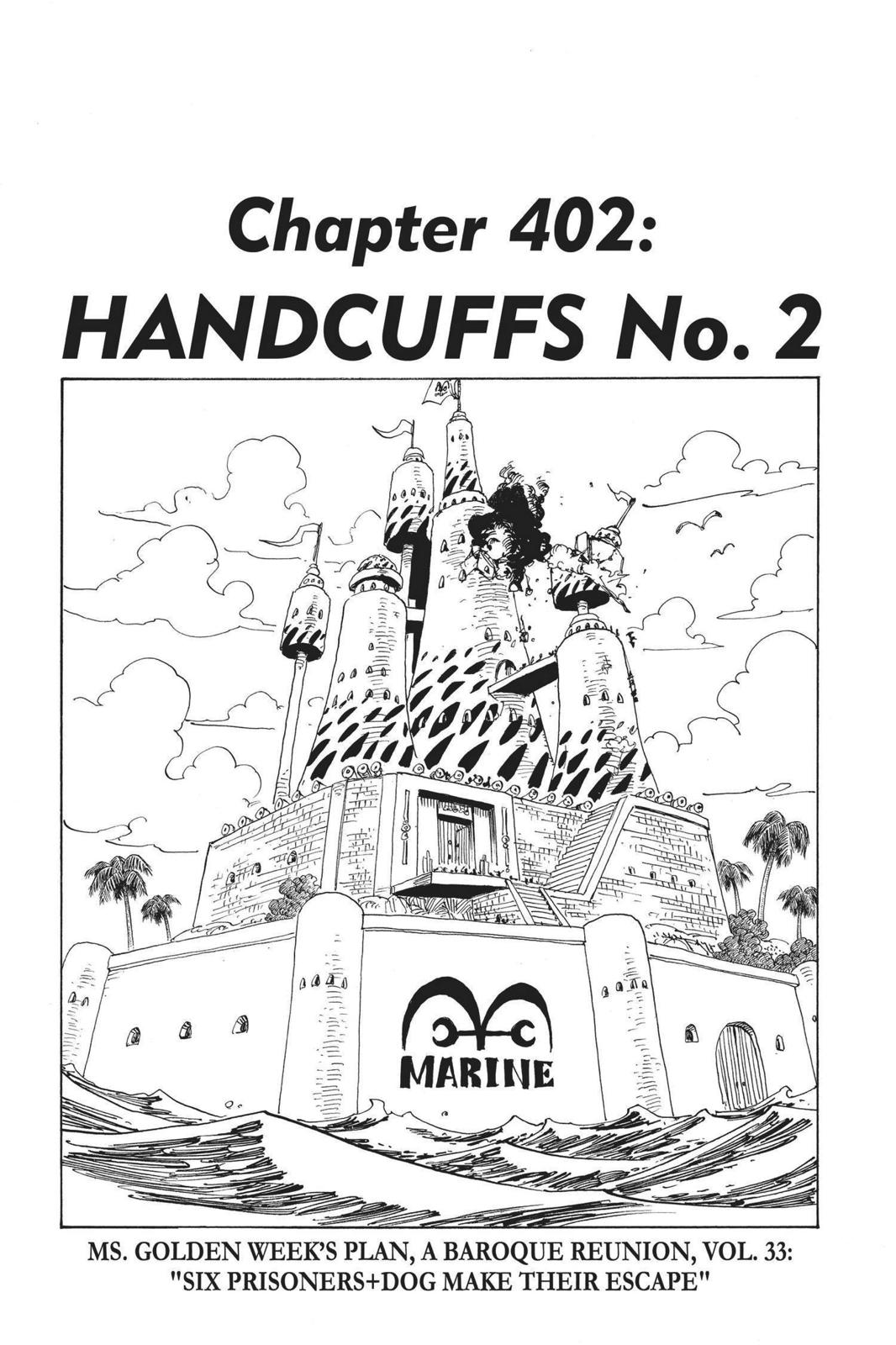 One Piece, Chapter 402 image 01