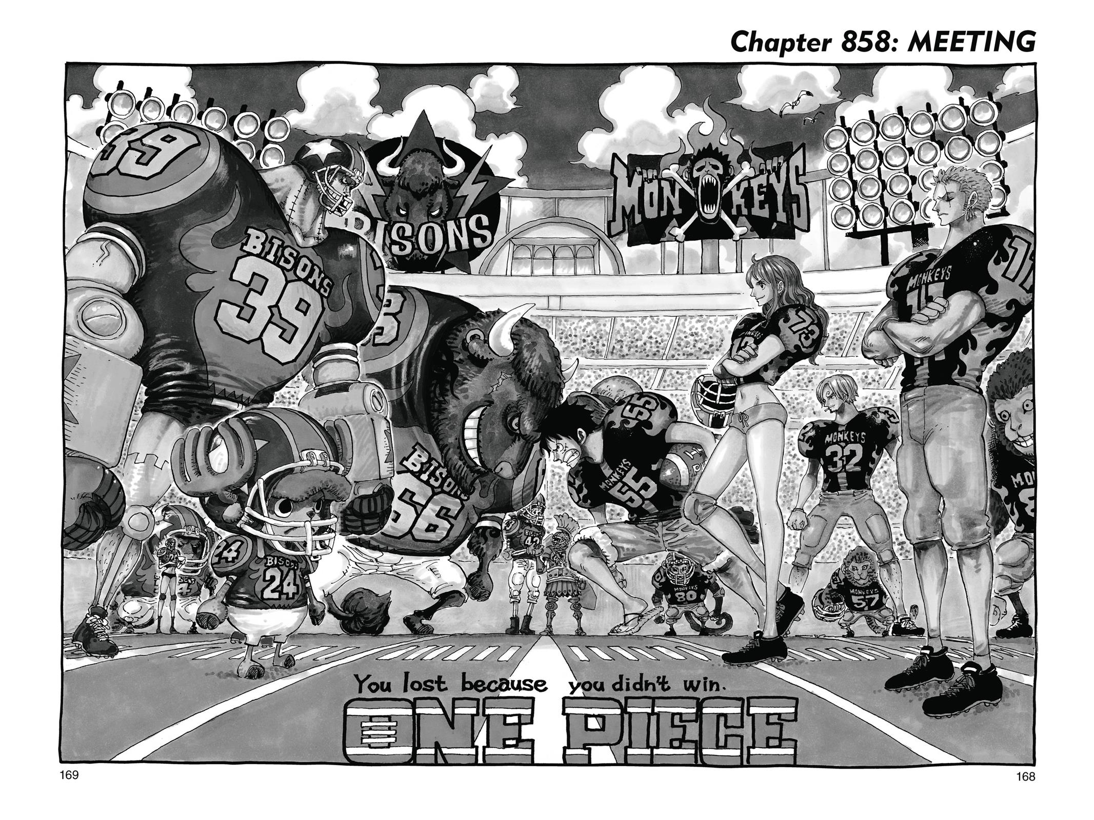 One Piece, Chapter 858 image 01