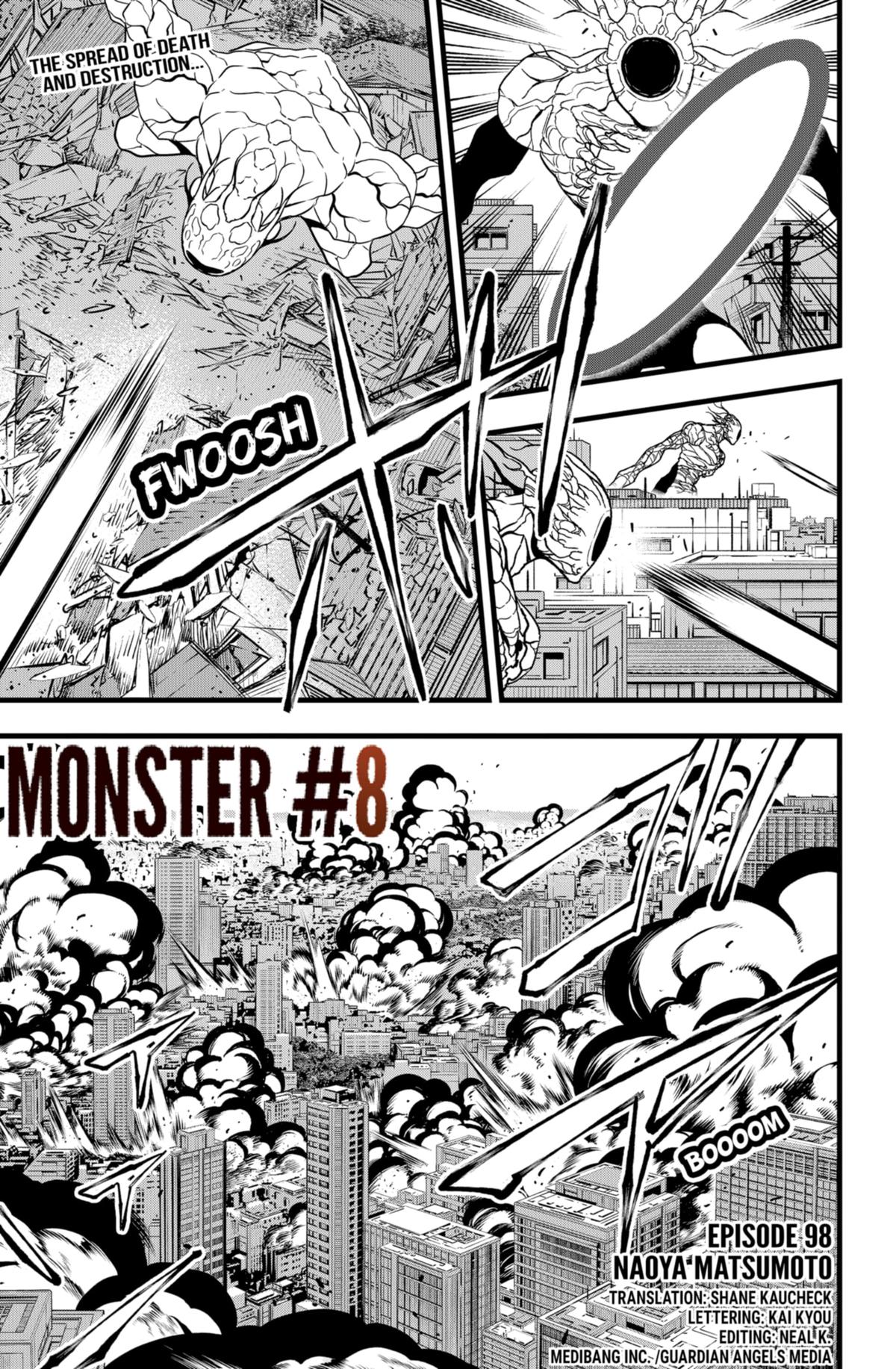 Kaiju No. 8, Chapter 98 image 01