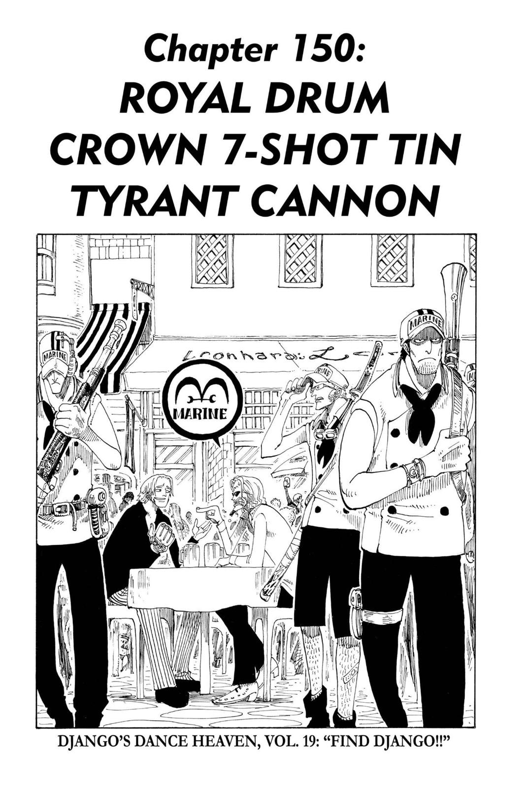 One Piece, Chapter 150 image 01