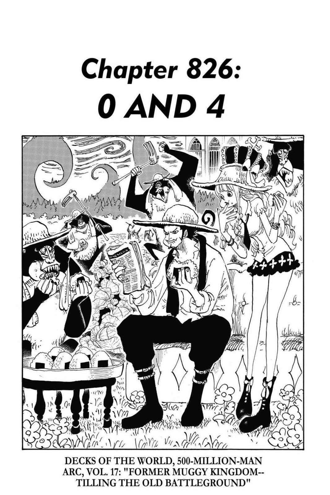 One Piece, Chapter 826 image 01