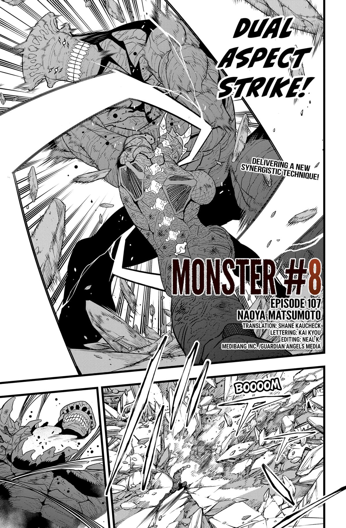 Kaiju No. 8, Chapter 107 image 01