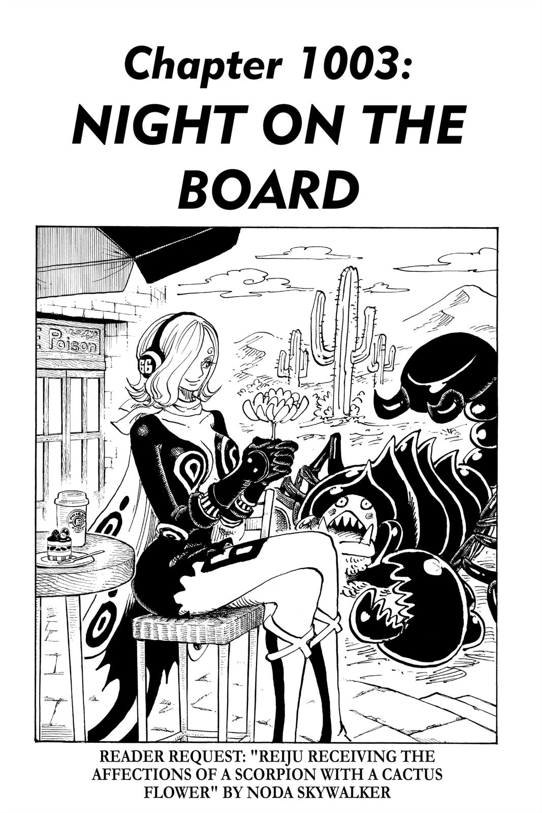 One Piece, Chapter 1003 image 01