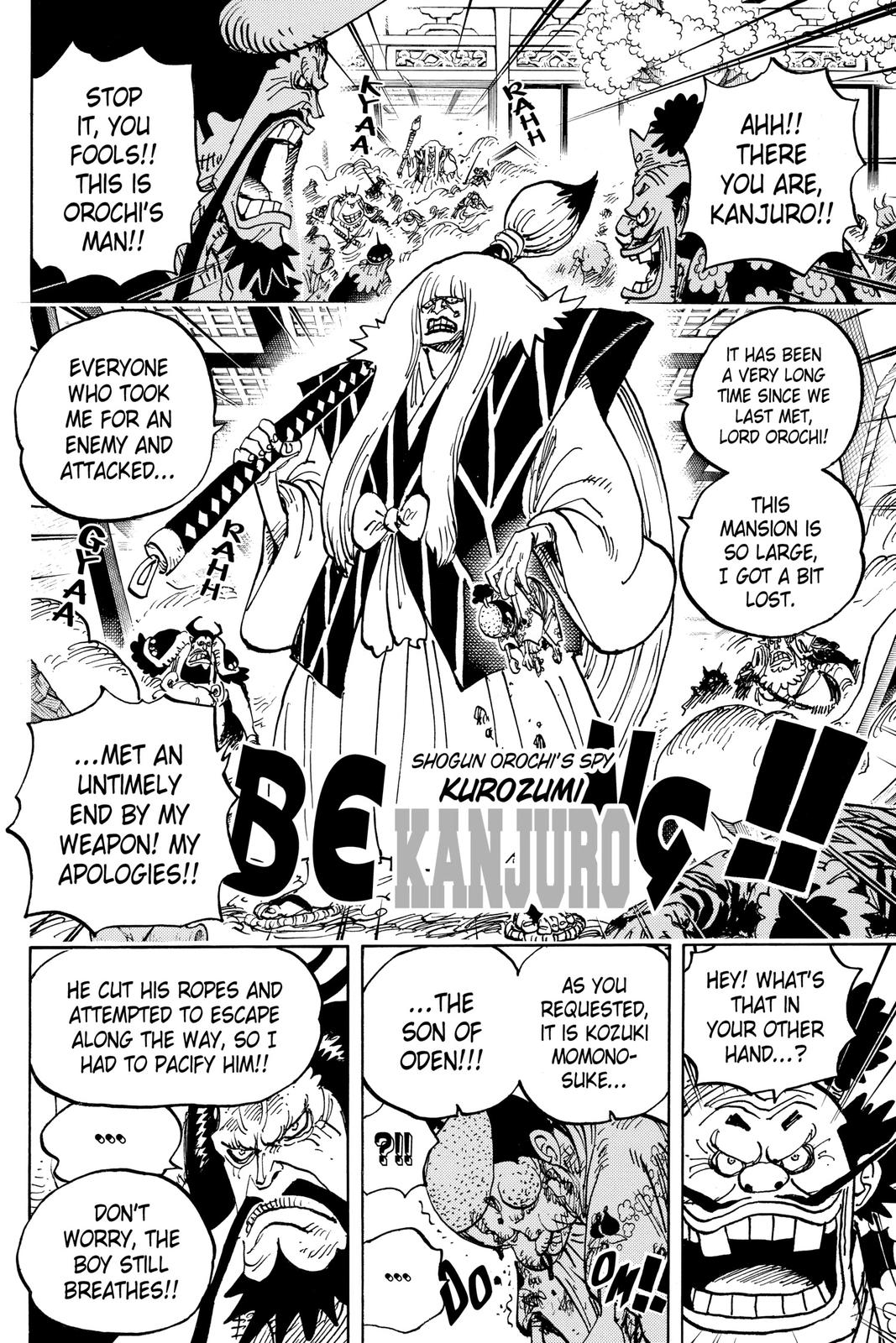 One Piece, Chapter 982 image 04