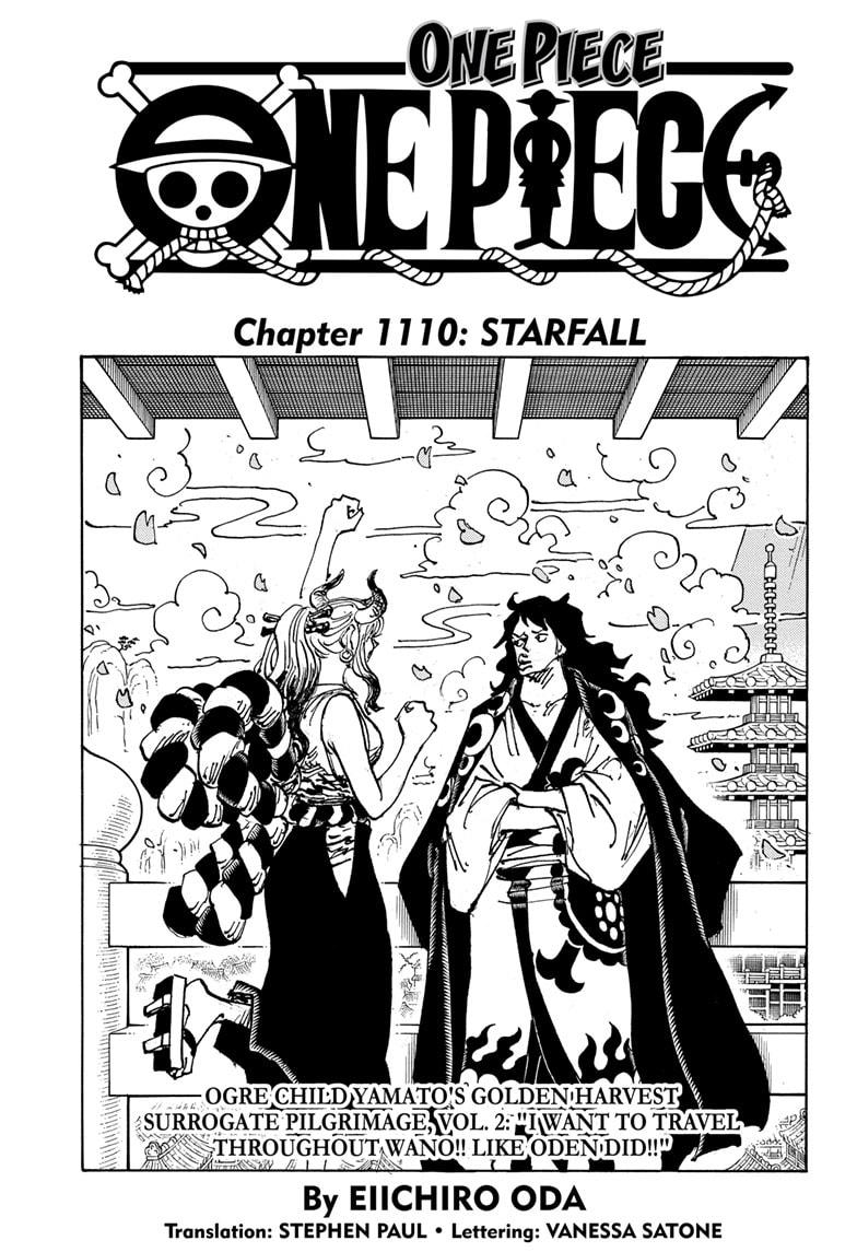 One Piece, Chapter 1110 image 01