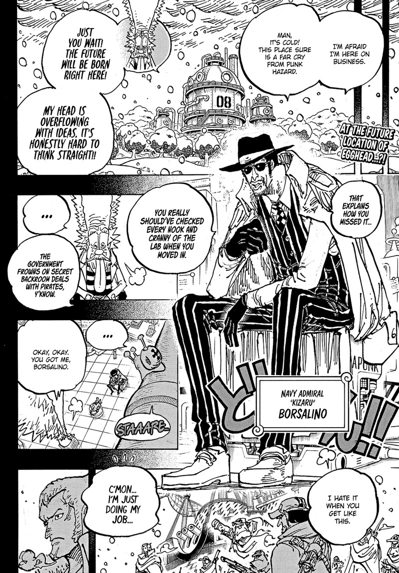 One piece, Chapter 1100 image one_piece_1100_2