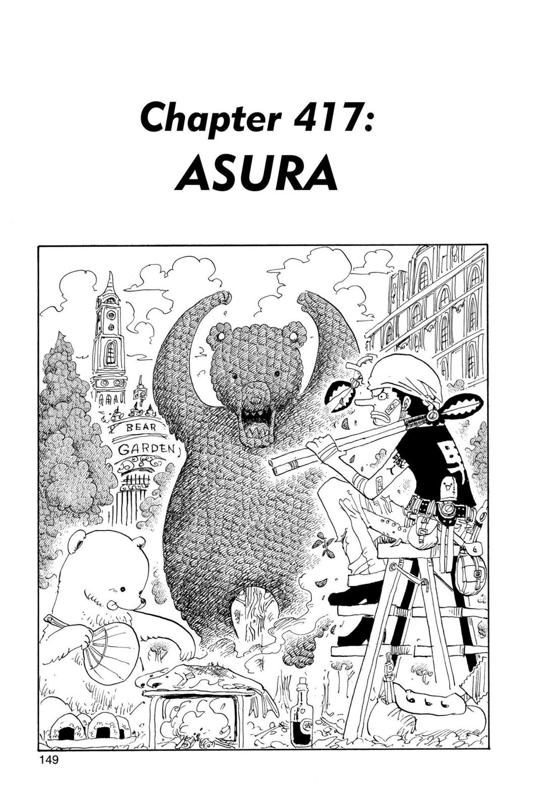 One Piece, Chapter 417 image 01