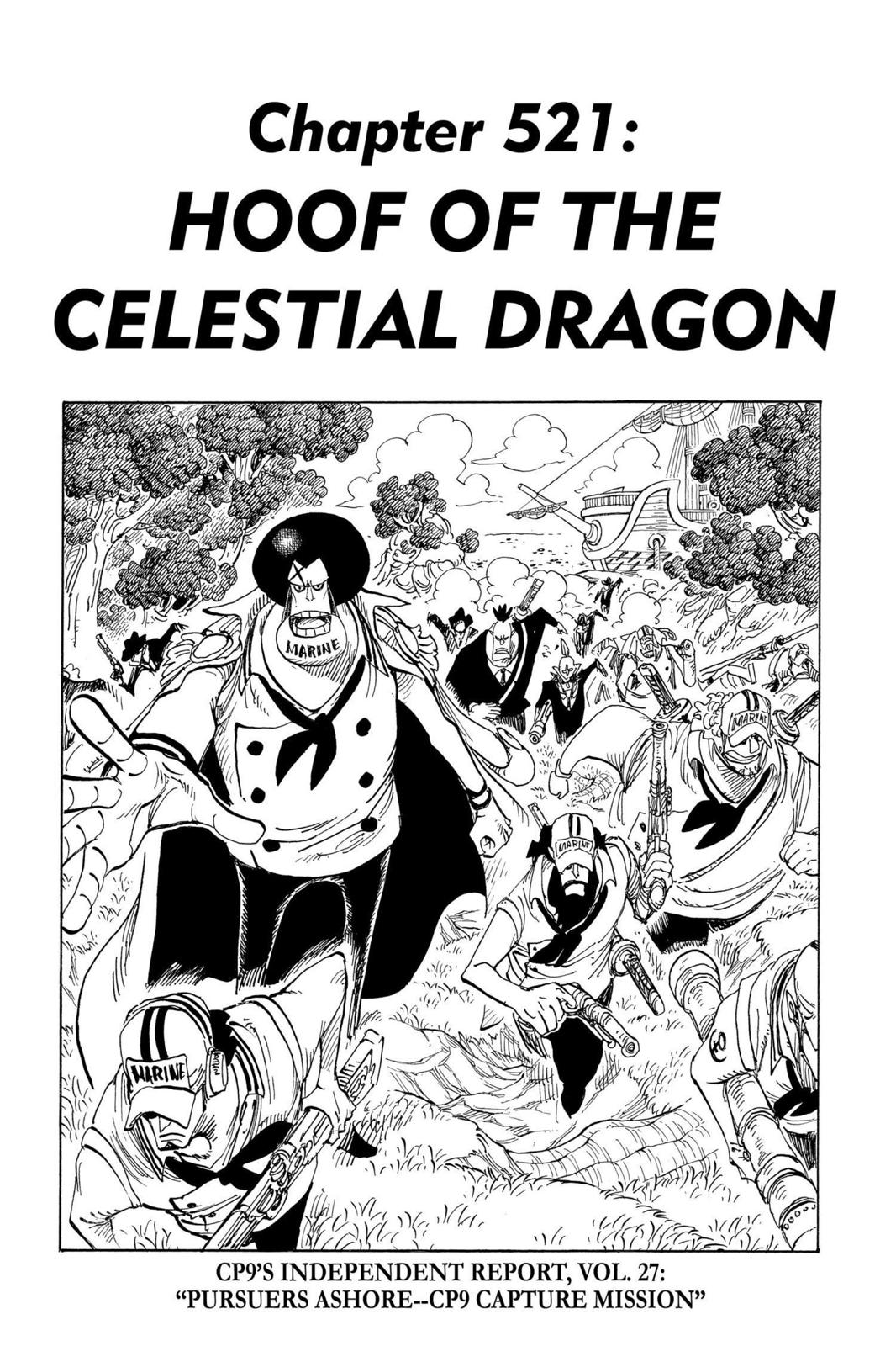 One Piece, Chapter 521 image 01