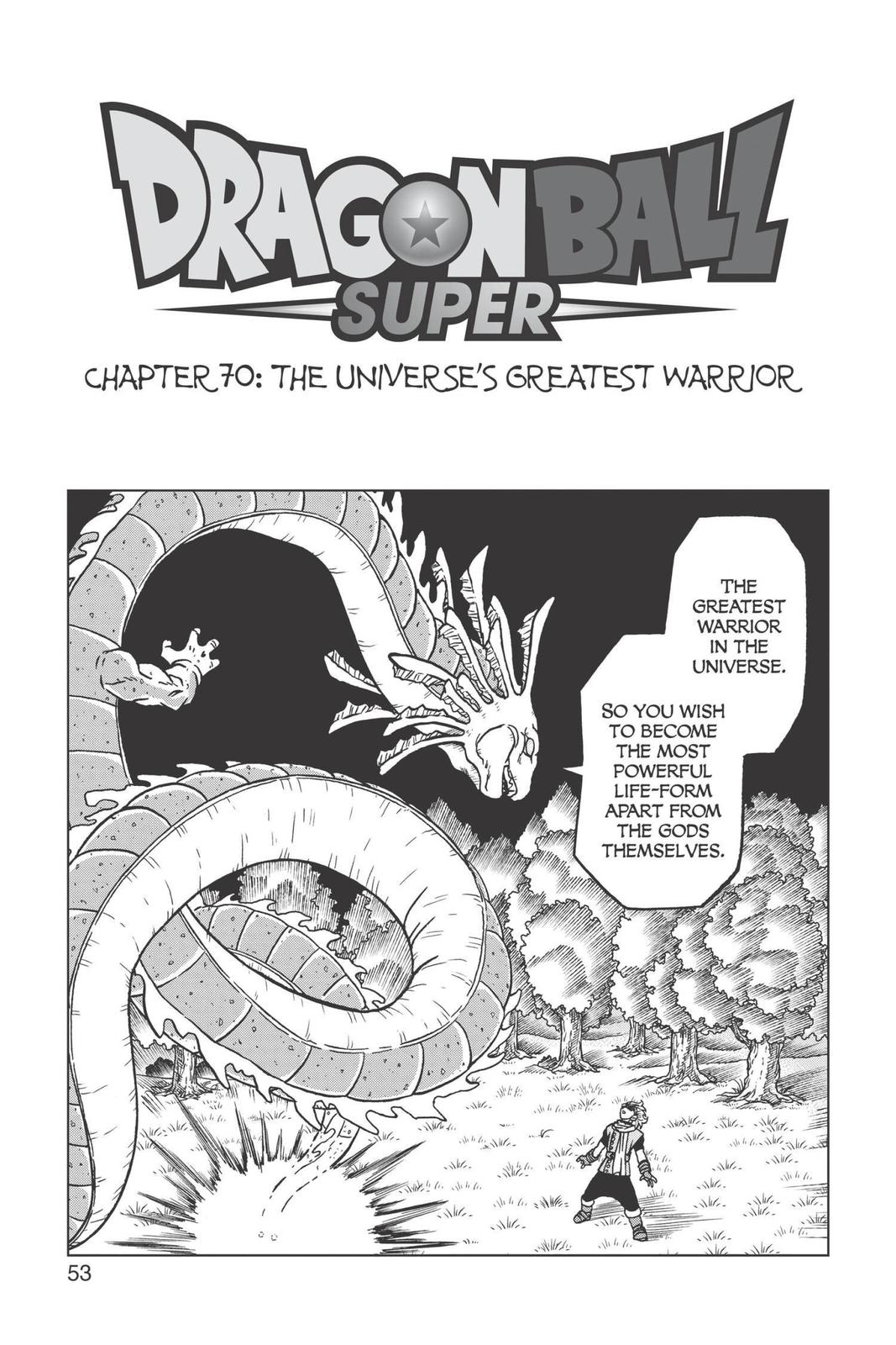 Dragon Ball Super, Chapter 70 image 01