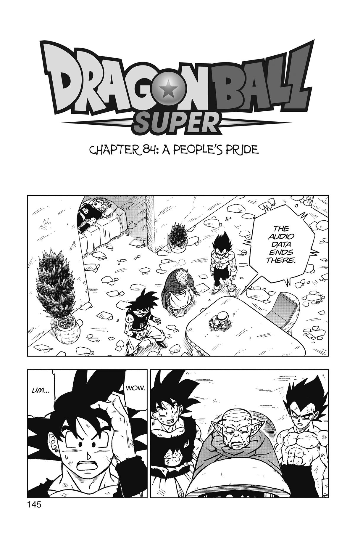 Dragon Ball Super, Chapter 84 image 01