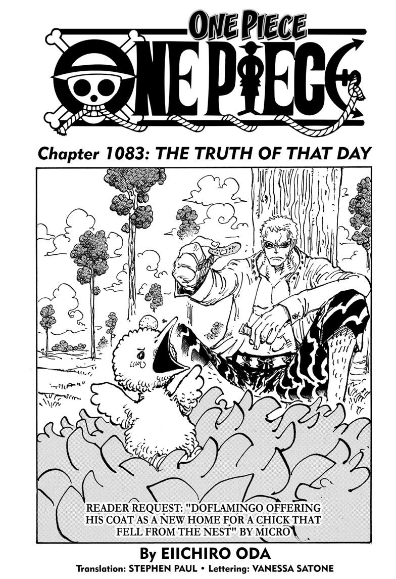 One Piece, Chapter 1083 image 01