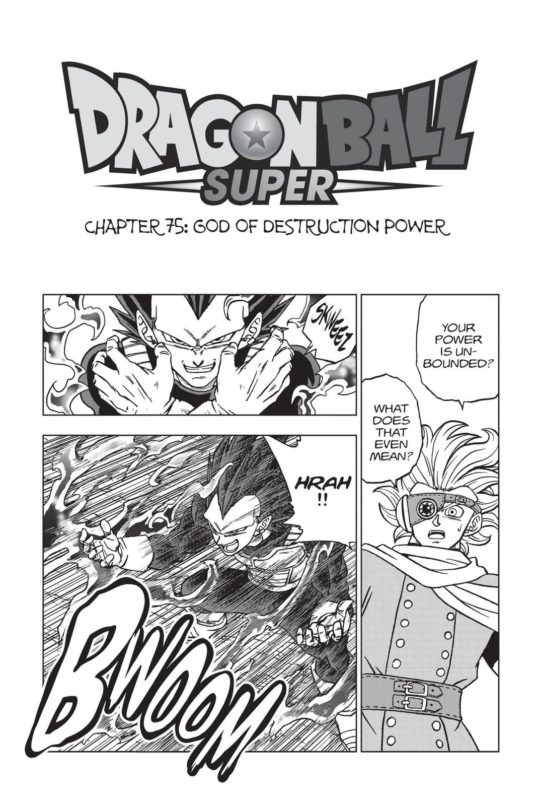 Dragon Ball Super, Chapter 75 image 01