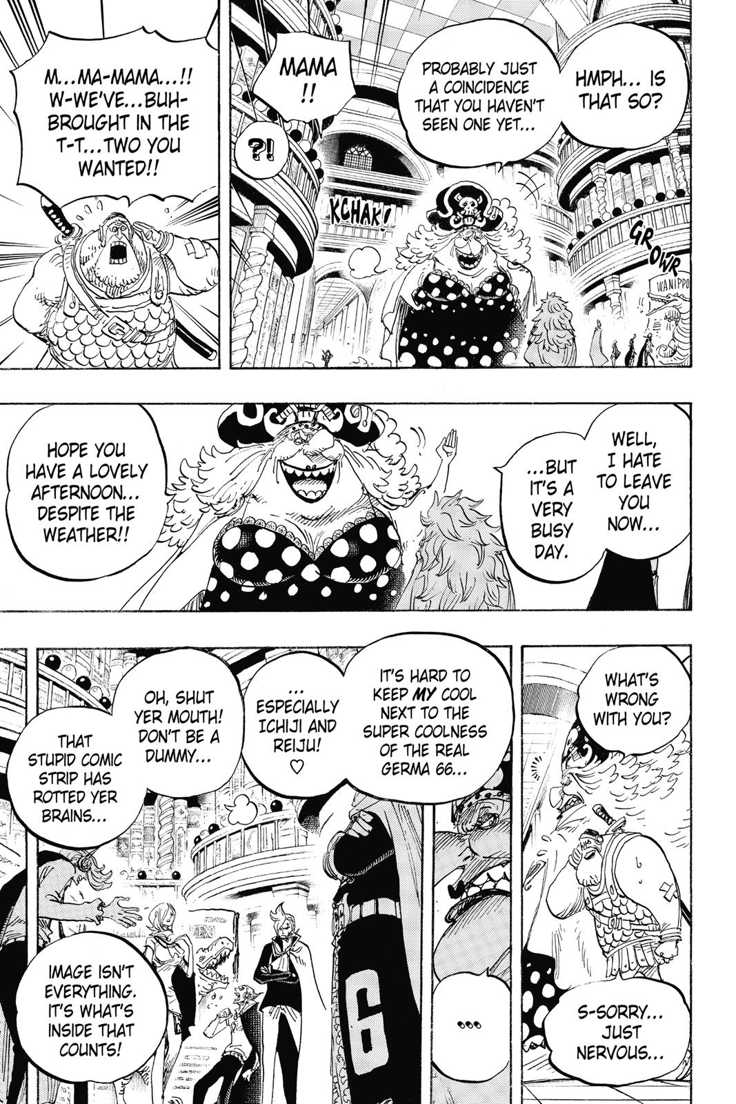 One Piece, Chapter 847 image 07