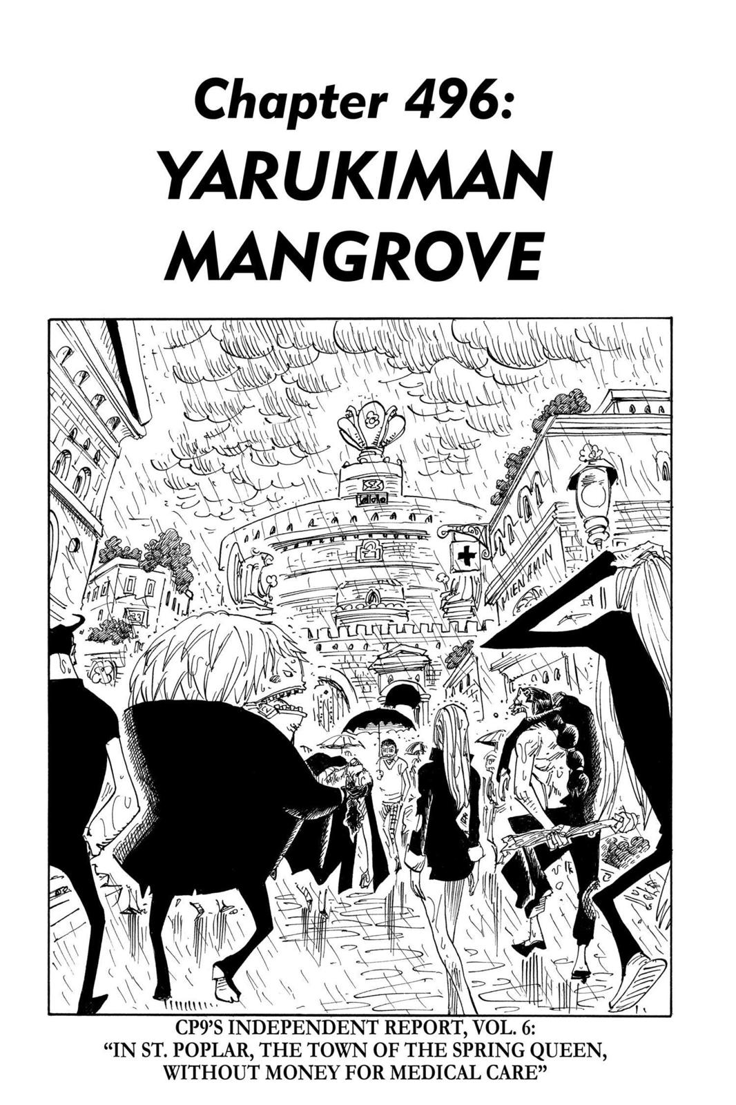 One Piece, Chapter 496 image 01