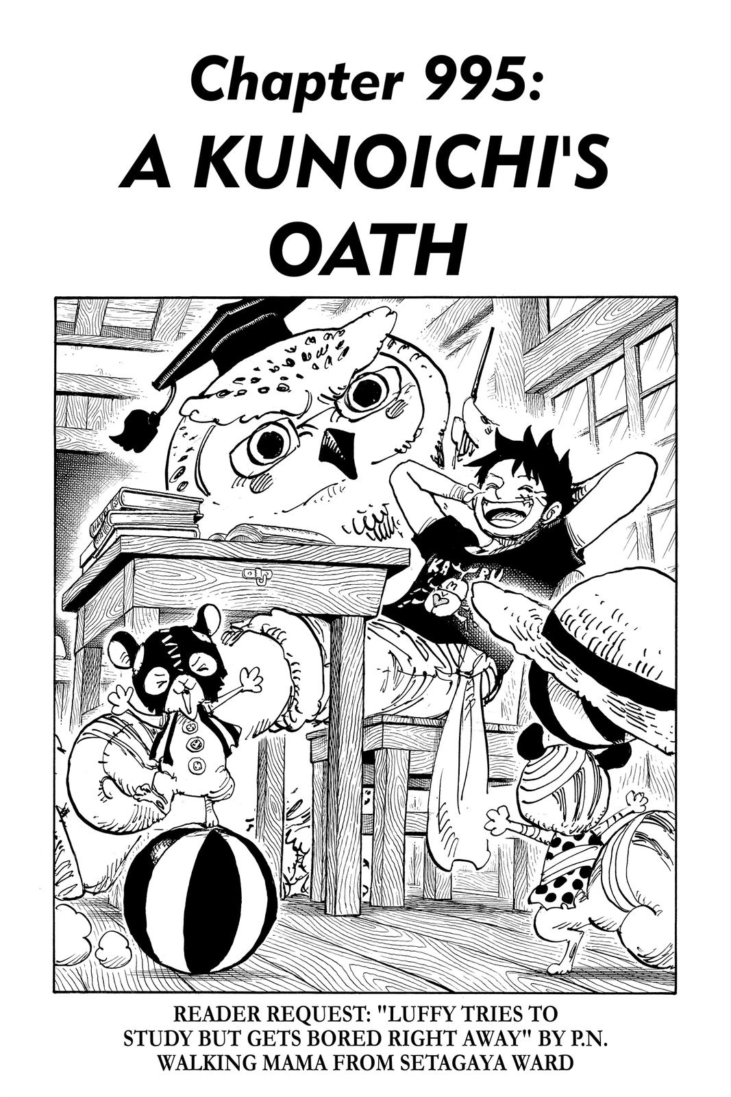 One Piece, Chapter 995 image 07