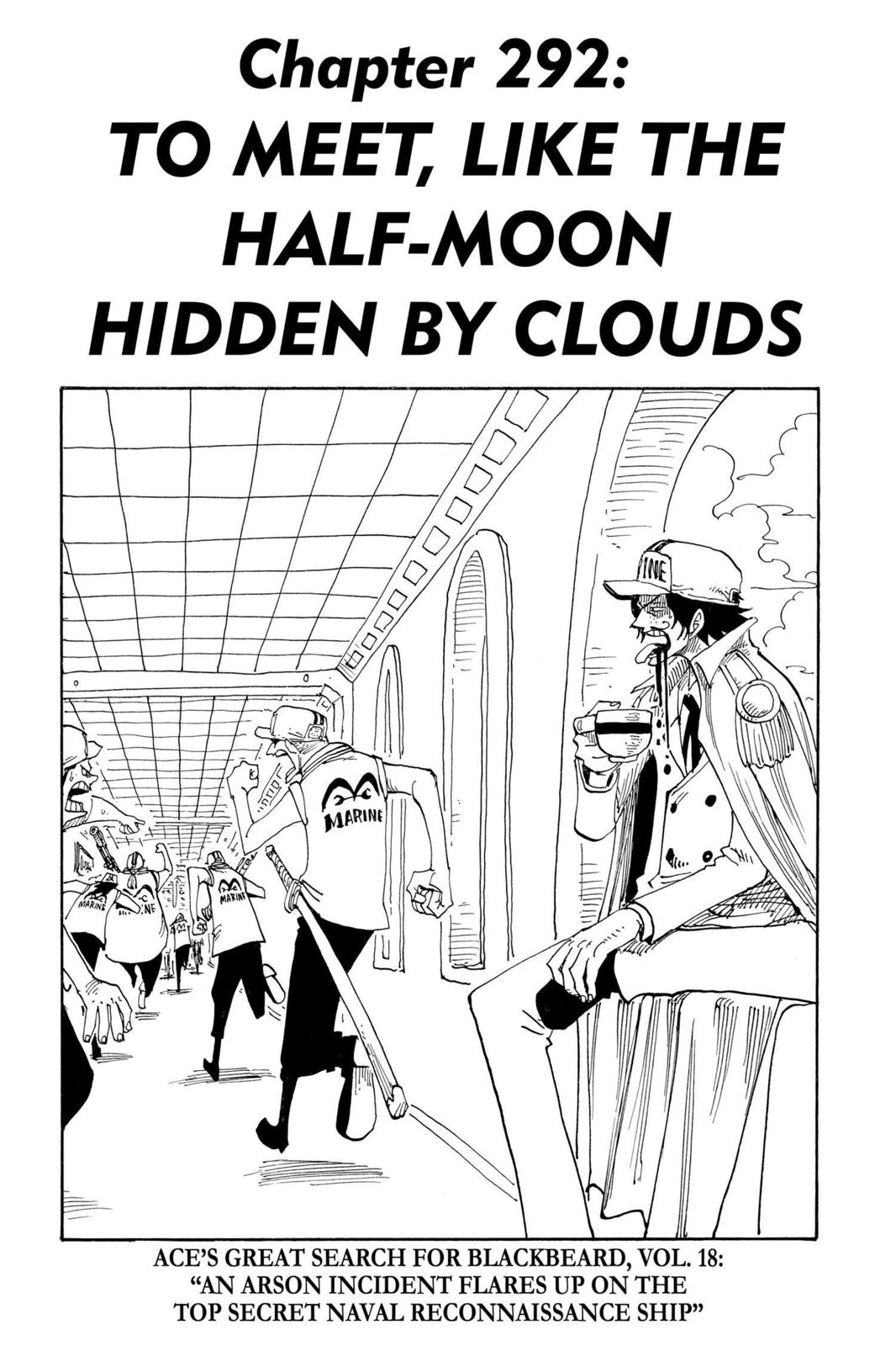 One Piece, Chapter 292 image 01