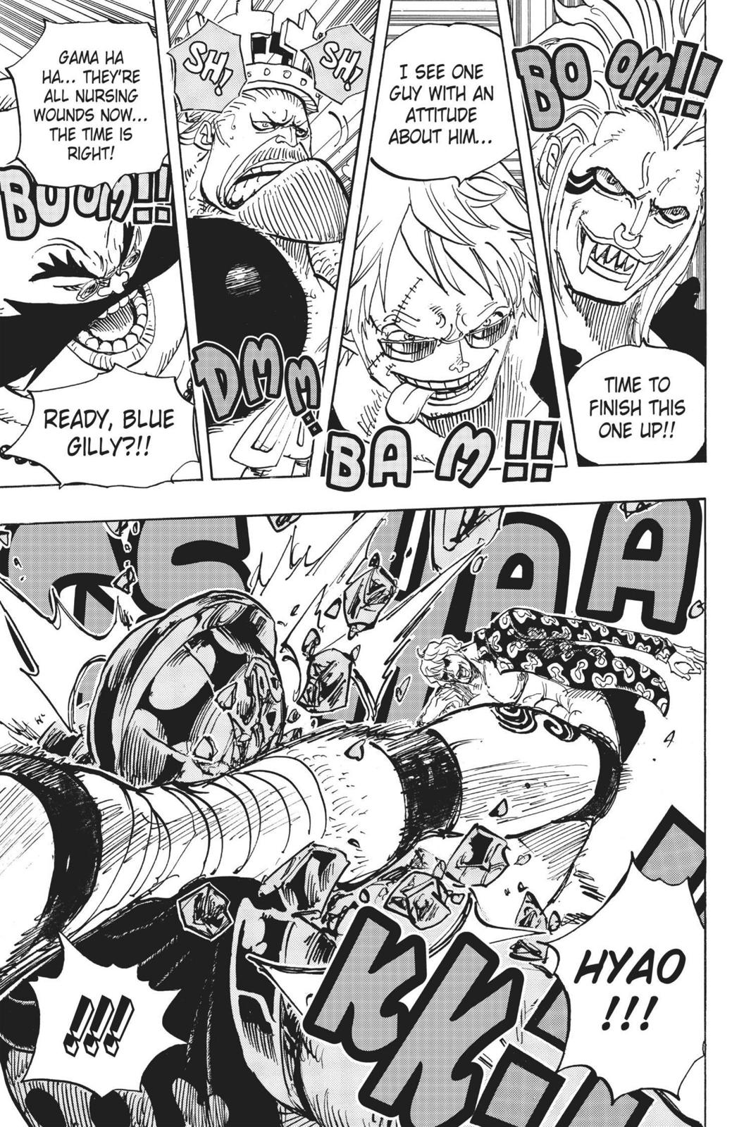 One Piece, Chapter 709 image 03