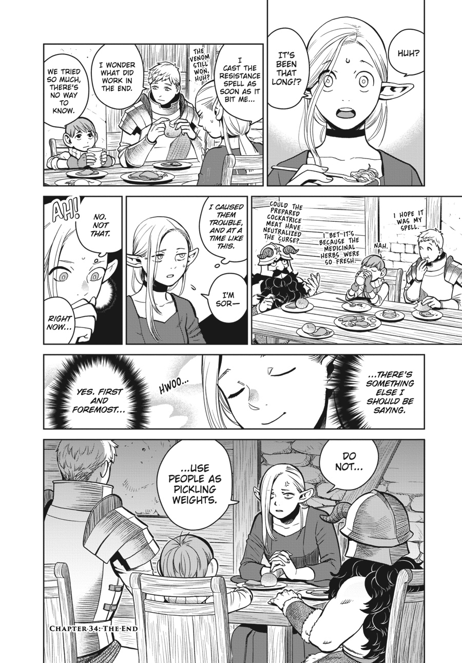 Delicious In Dungeon, Chapter 34 image 32