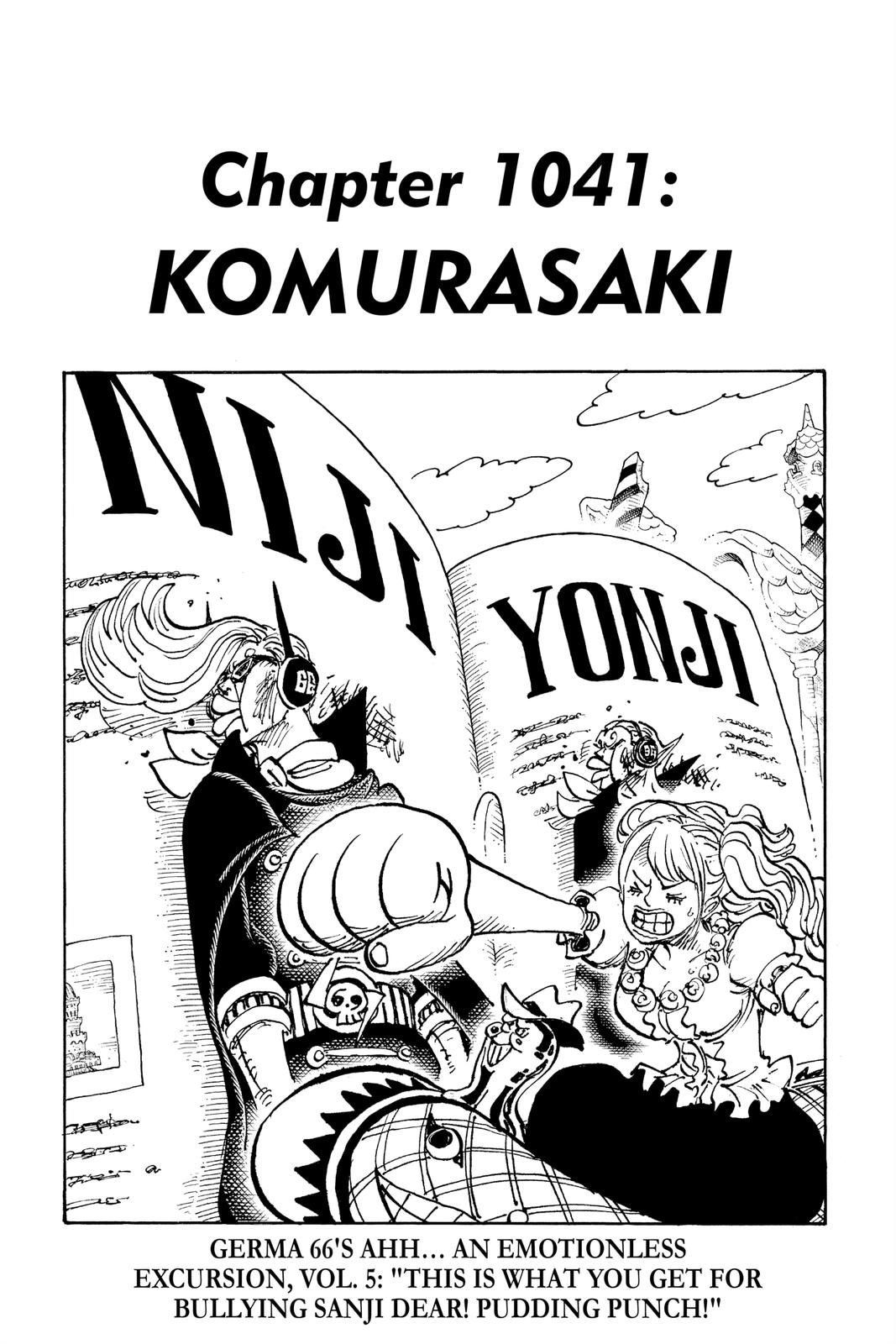 One Piece, Chapter 1041 image 01