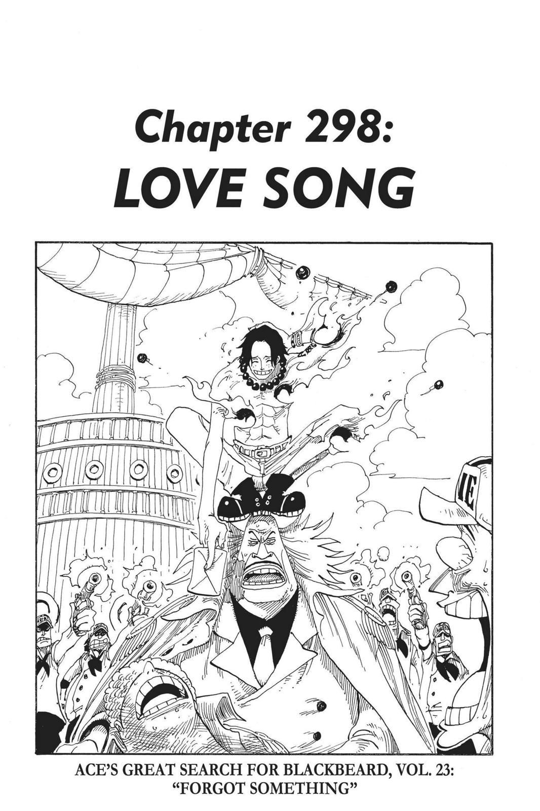 One Piece, Chapter 298 image 01