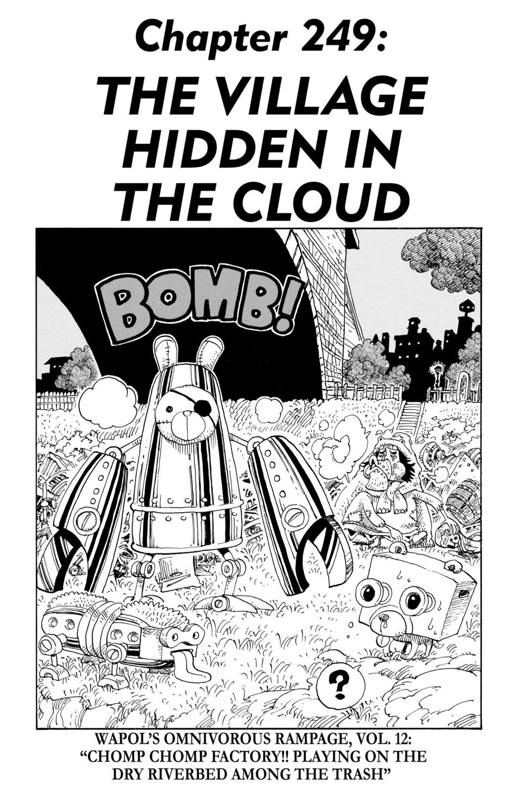 One Piece, Chapter 249 image 01