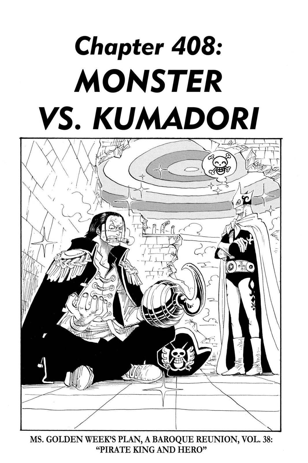 One Piece, Chapter 408 image 01