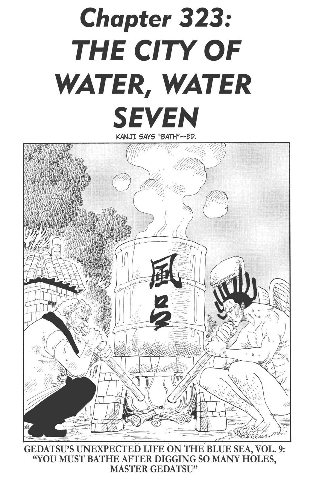 One Piece, Chapter 323 image 01