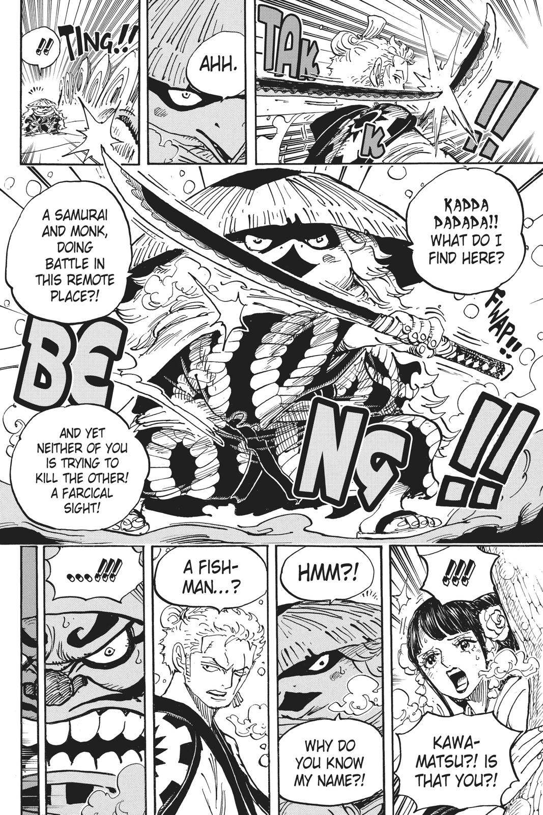 One Piece, Chapter 952 image 04